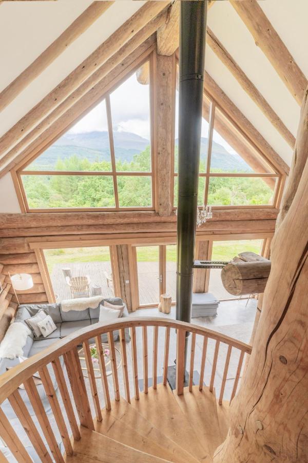 Wild Nurture Eco Luxury Offgrid Log Cabin Fort William Ngoại thất bức ảnh