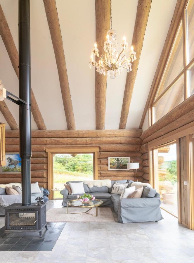 Wild Nurture Eco Luxury Offgrid Log Cabin Fort William Ngoại thất bức ảnh