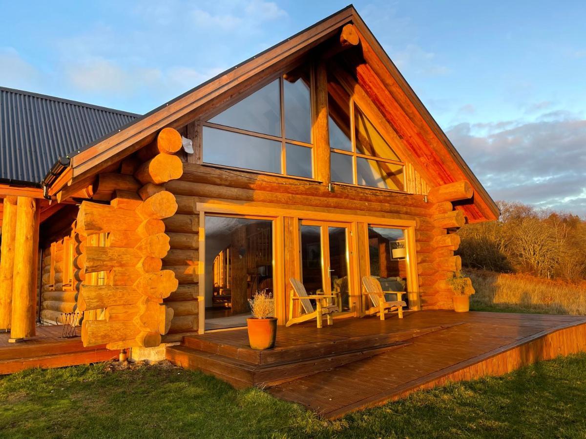 Wild Nurture Eco Luxury Offgrid Log Cabin Fort William Ngoại thất bức ảnh
