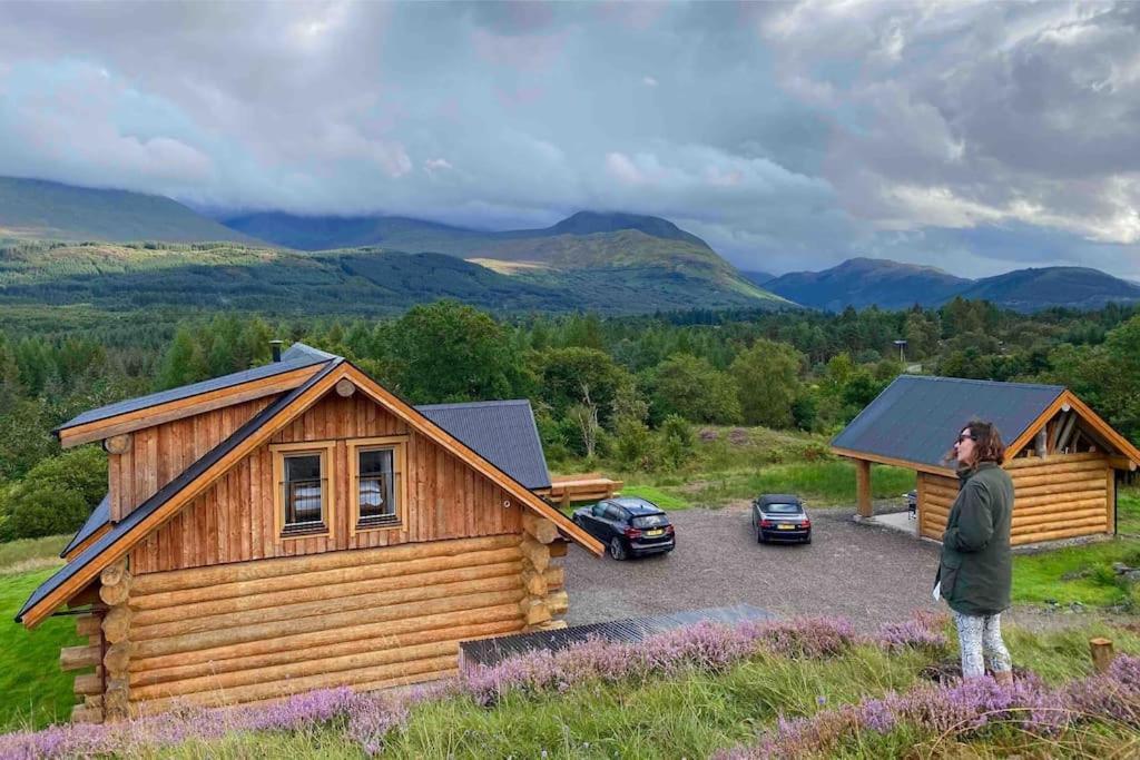 Wild Nurture Eco Luxury Offgrid Log Cabin Fort William Ngoại thất bức ảnh