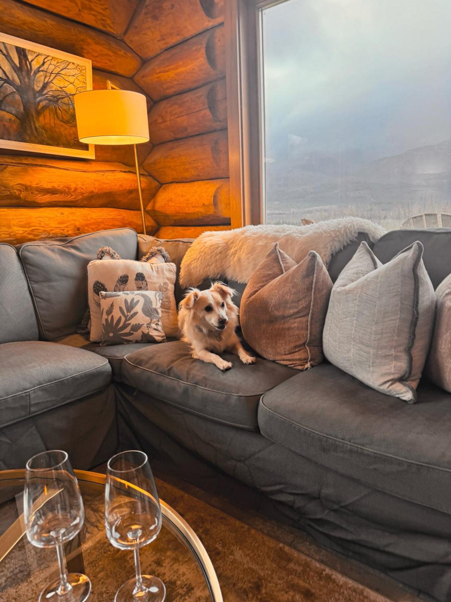 Wild Nurture Eco Luxury Offgrid Log Cabin Fort William Ngoại thất bức ảnh